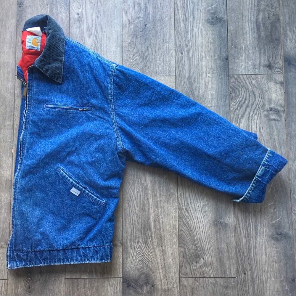 **SOLD** Vintage Carhartt ‘89 Denim Detroit Jacket - Picture 8 of 8